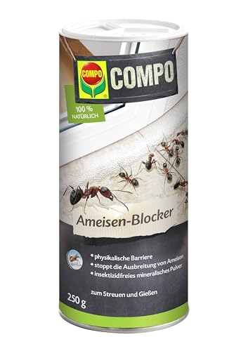 🔥 STARKER PREIS (-37%) COMPO Ameisen‑Blocker, 250 g – Insektizidfreie Ameisenbekämpfung, Physikalische Streubarriere, Alternative zu Ameisengift, Ameisen bekämpfen ohne Gift