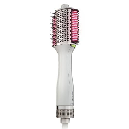 Shark HT202 SmoothStyle Heated Comb + Blow Dryer Brush, Dual Mode, for All Hair Types, Silk