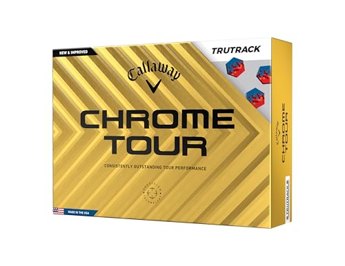 Callaway Golf Chrome Tour Golf Balls Best for Pros Made by a top brand, this is a good choice for avid or professional golfers who want b...