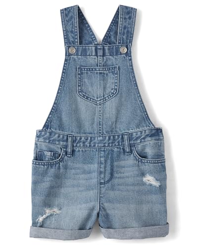 The Children's Place,Denim Shortall Overalls,6X/7