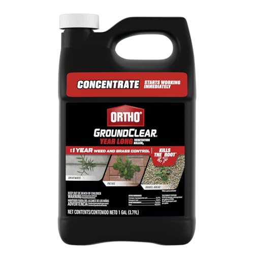 Ortho GroundClear Year Long Vegetation Killer2 Concentrate - Kills and Prevents Weeds Up to 1 Year, 1 gal.