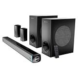 LoootZEBRONICS Juke bar 9550 pro 52 Soundbar 625 Watts Dolby Audio Dual Wireless Subwoofer Wired Satellites 11749