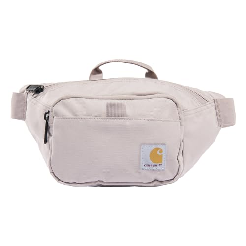Carhartt Classic Adjustable Sling Bag, Durable, 600-Denier Water Resistant Hip Pack, Essential Waist Pack (Mink)