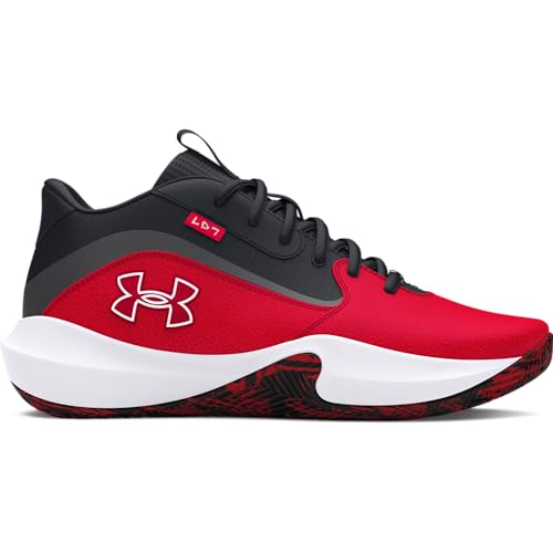 Under Armour Unisex Lockdown 7, (600) Red/Black/Red, 11, US