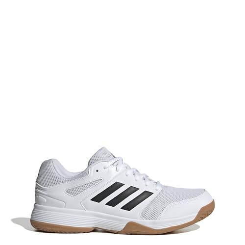(-20%) adidas Herren Speedcourt Mens Indoor Shoes, Cloud White/Core Black/Gum, 44 2/3 EU