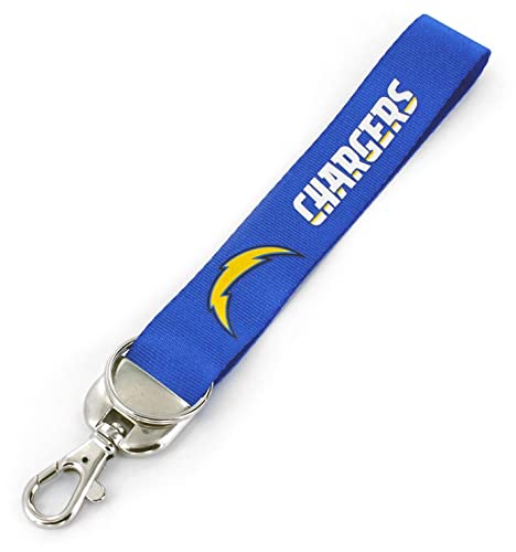 Aminco NFL Los Angeles Chargers Deluxe Wristlet Keychain