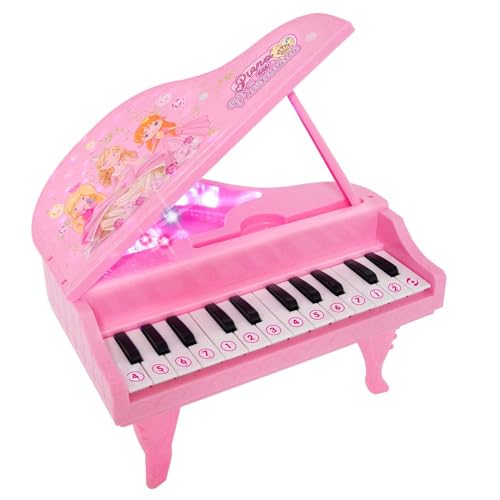 Piano das Princesas DM Toys Rosa