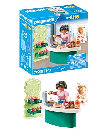 (-25%) PLAYMOBIL | MyLife | Süßigkeitenstand | Spielzeug für Kinder ab 5 Jahren | 71540