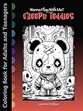 Cute & Creepy Teddies Coloring Book for Adults with 50 Grayscale Illustrations of Cute Creepy Kawaii Chibi Teddies: For Halloween and Horror Fans to ... Dolls, Teddies, Giraffes, Pets and Squirrels)