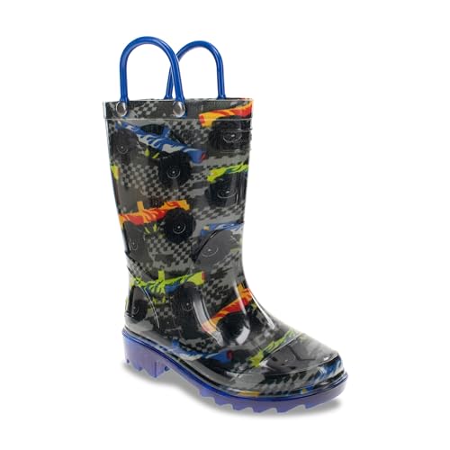 Western Chief Kids Drag Race Lighted Rain Boot kids' shoe