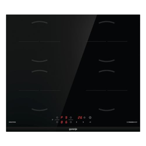 (-36%) Gorenje GI6401BCE Induktions-Kochfeld / 60 cm/TouchControl/PowerBoost/Timer/ChildLock/Restwärmeanzeige/Schwarz