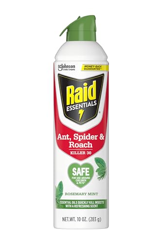 Essentials Ant Spider And Roach Killer Aerosol Spray Child And Pet