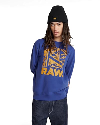 🔥 SELTEN SO GÜNSTIG (-59%) G-Star RAW Herren Dakota Denim Shorts Raw Edge, Blau (Antique Faded Ripped Laguna D24411-D536-G355), 31