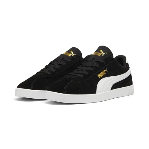 (-41%) Puma Club II Unisex Sneaker, Schwarz, Weißgold, 6 UK