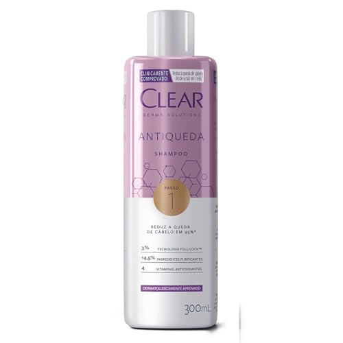 Clear Shampoo Antiqueda Derma Solutions
