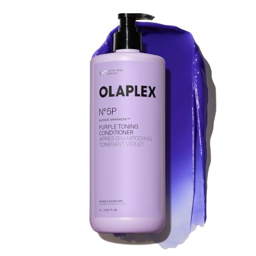 Olaplex N°.5P Blonde Enhancer Purple Conditioner | Toning Hair, 1000 mL