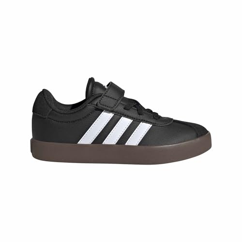 (-40%) adidas Unisex Kinder Vl Court 3.0 Shoes, Core Black/Cloud White/Gum, 38 EU