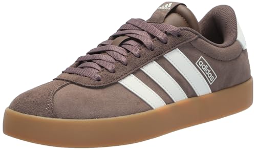 adidas Women's VL Court 3.0, Preloved Brown/Chalk White/Gum, 8