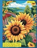 SECRETS OF THE BLOSSOMS: A Flower Coloring Book with Curious Facts