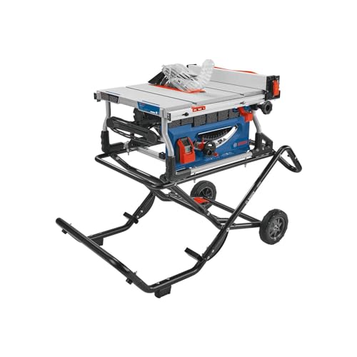 BOSCH GTS15-10 10 in Portable Jobsite Table Saw 15-Amp 32 in Rip