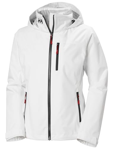 Helly-Hansen Women's Sportswear Crew Hooded Midlayer Jacket 2.0, 001 White - Large