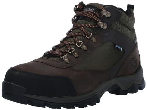 Timberland PRO Men's Keele Ridge Steel Safety Toe Waterproof Industrial Hiker Work Boot, Brown-2024 New, 10.5