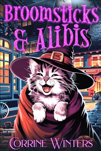 Broomsticks and Alibis book cover