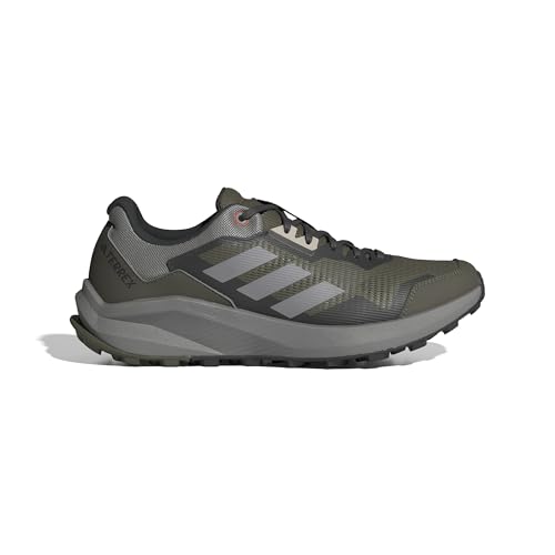 (-61%) adidas Herren Terrex Trail Rider Trail Running Shoes, Olive Strata/Solid Grey/Orange, 39 1/3 EU