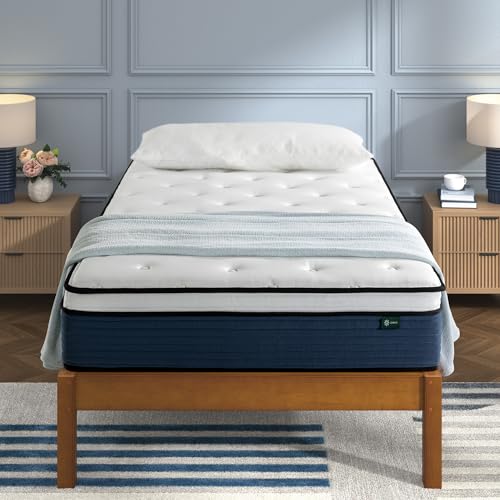 Zinus 10 Inch Comfort Support Hybrid Mattress New Version Twin