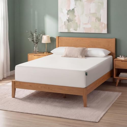 Green Tea Memory Foam Mattress 12 Inch Pressure Relieving Comfort And