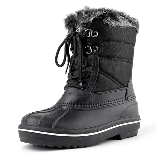 (-64%) riemot Winterstiefel Damen Gefüttert Schneestiefel Wasserbeständigkeit Winterschuhe Warm Winter Stiefel