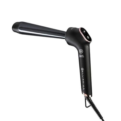 Bellissima Glam Waves Curling Wand – Ceramic Coating, 25mm Barrel for Soft Waves & Natural Curls, Fast Heat-Up, Adjustable Temperature, Perfect for Long & Short Hair, Professional Styling Tool