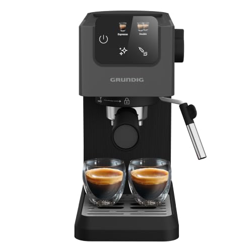 (-59%) GRUNDIG KSM 4330 Siebträgermaschine, Milchschäumer, 15 Bar