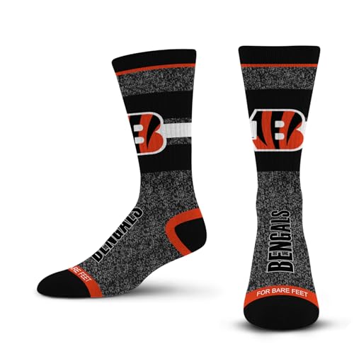 For Bare Feet NFL Marble Spotlight Crew Sock