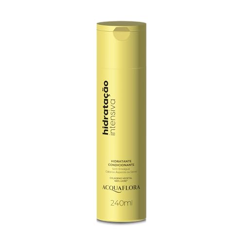Hidratante Condicionante Sem Enxague Hidratacao Intensiva Acquaflora 240ml