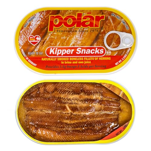 Herring Kipper Snacks 353 Ounce Pack Of 12 90percent Less Sodium