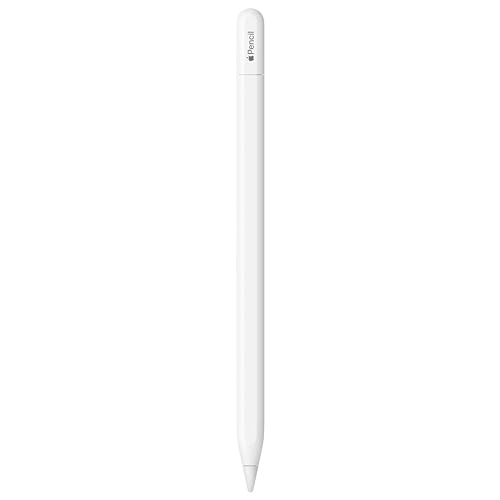 (-22%) Apple Pencil (USB C): Pixelgenaue Präzision, Neigungssensitivität und branchenführende niedrige Latenz zum Notizenmachen, Zeichnen und Unterschreiben von Dokumenten. Lädt und koppelt über USB C