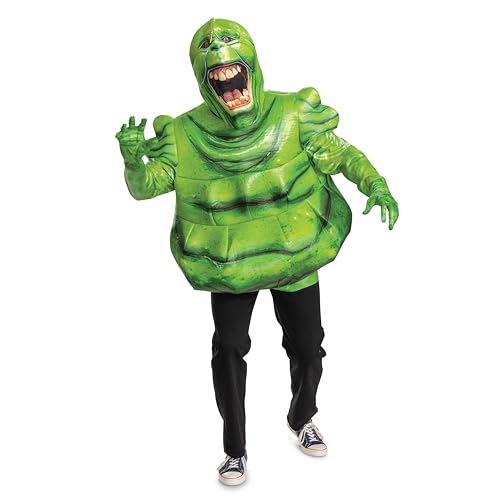 Disguise Slimer Costume for Adults, Ofifical Ghostbusters Frozen Empire Slimer Costume, One Size