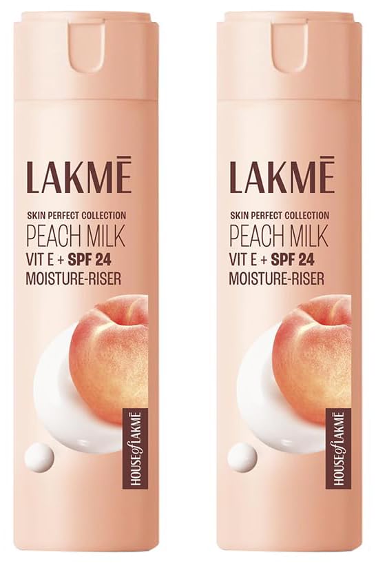 Peach Milk Moisturizer Spf 24 Pa++, 200 Ml Lotion(Pack Of 2)
