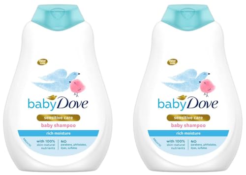 Shampoo 400 ml, Mild No Tears Rich Moisture Baby Shampoo for kids, Gentle Care for Baby's Soft Hair - No Sulphates No Paraben shampoo (Pack of 2)