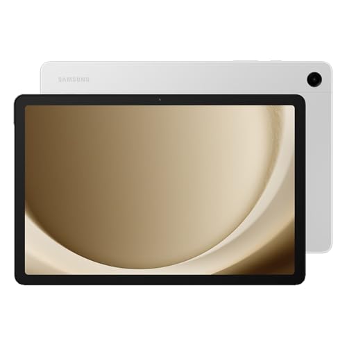 Samsung Galaxy Tab A9+ Plus 11” 64GB Android Tablet, Big Screen, Quad Speakers, Upgraded Chipset, Multi Window Display, Slim, Light, Durable, Kids Friendly Design, US Version, 2024, Silver