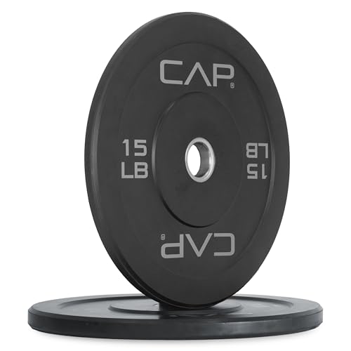 CAP Rubber Olympic Bumper Plate, Multiple Options, Amazon product image 7
