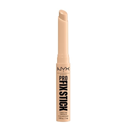 NYX PROFESSIONAL MAKEUP Pro Fix Stick Correcting Concealer, Buildable Medium Coverage Concealer Stick - Vanilla