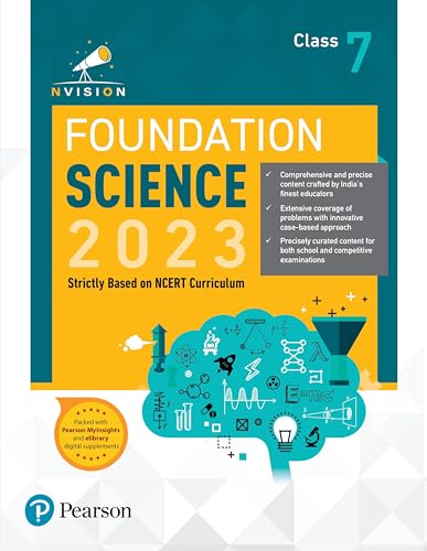 Nvision Foundation Science Class 7, Based on NCERT Curriculum 2023
