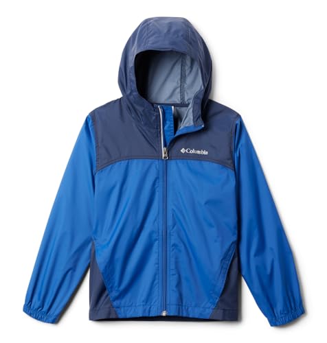 Columbia Toddler Boys Glennaker Rain Jacket, Mountain Blue/Collegiate Navy, 3T
