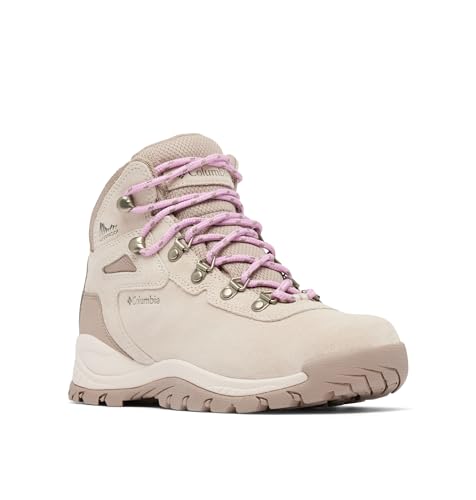 Columbia Womens Newton Ridge Plus Waterproof Amped, Dark Stone/Cosmos, 7.5