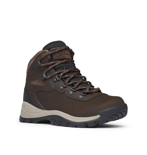 Columbia Womens Newton Ridge Lightweight Waterproof Hiking Boot, Cordovan/Crown Jewel, 10.5
