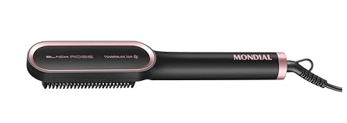 Escova Alisadora Black Mondial Bivolt