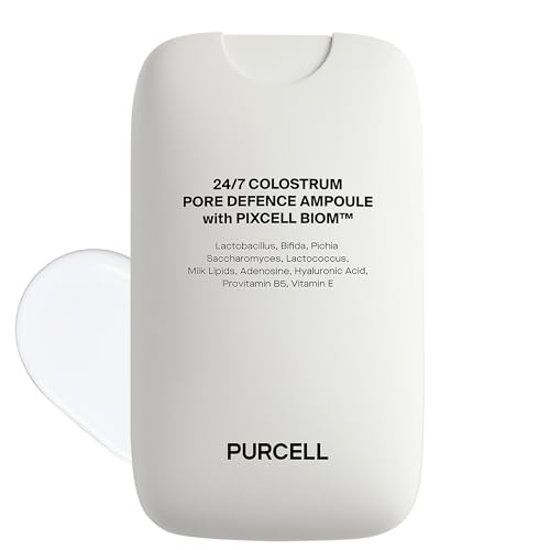 PURCELL 24/7 Colostrum Ampoule Mist - Glass skin with Long Hydration, Poreless Smooth Skin, Before & After Makeup, Hyaluronic Acid and Vitamin, For All Skin types, 1.85 fl oz