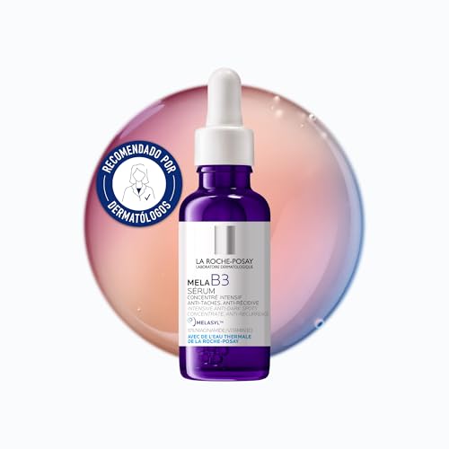 La Roche-Posay Mela B3 Serum, Dark Spot Corrector With Anti-Aging Melasyl + 10% Niacinamide, Discoloration Correcting Face Serum for Sun Spots, Age Spots & Post-Acne Marks, Lightweight Texture